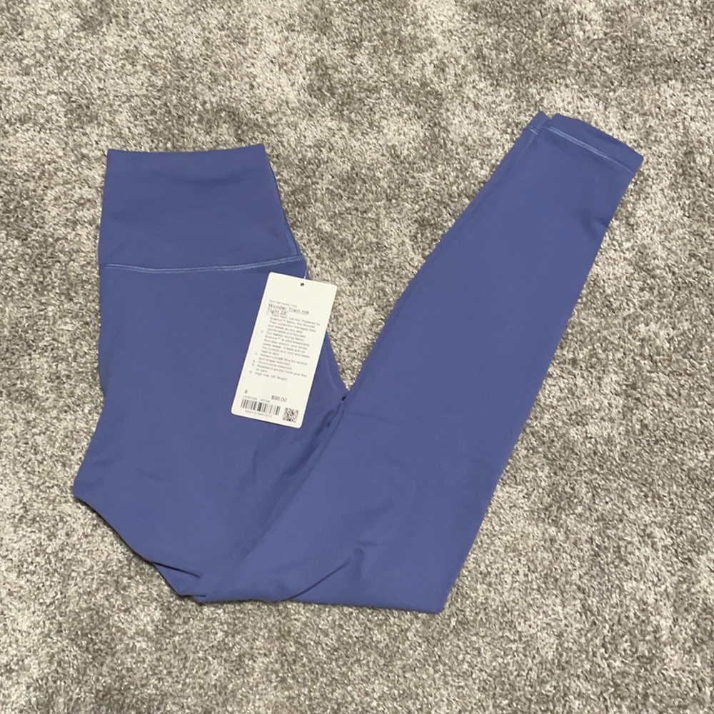 Lululemon wunder train 28” water drop NWT